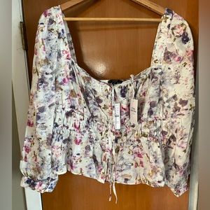 Jcrew Floral Blouse